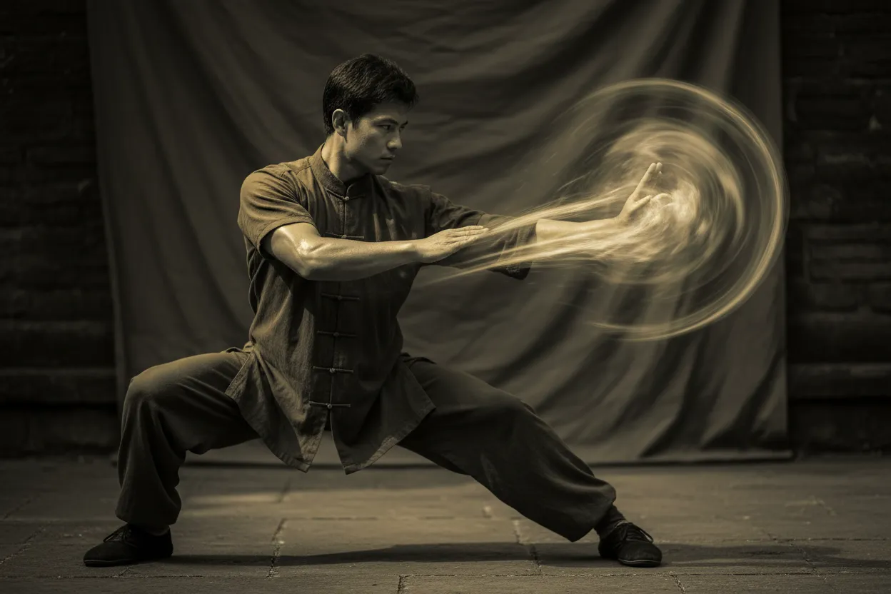 Chen Style and Martial Application — tai chi forms illustration