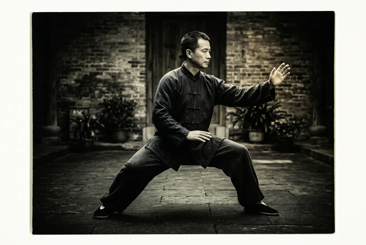 Chen Style and Martial Application — tai chi forms illustration