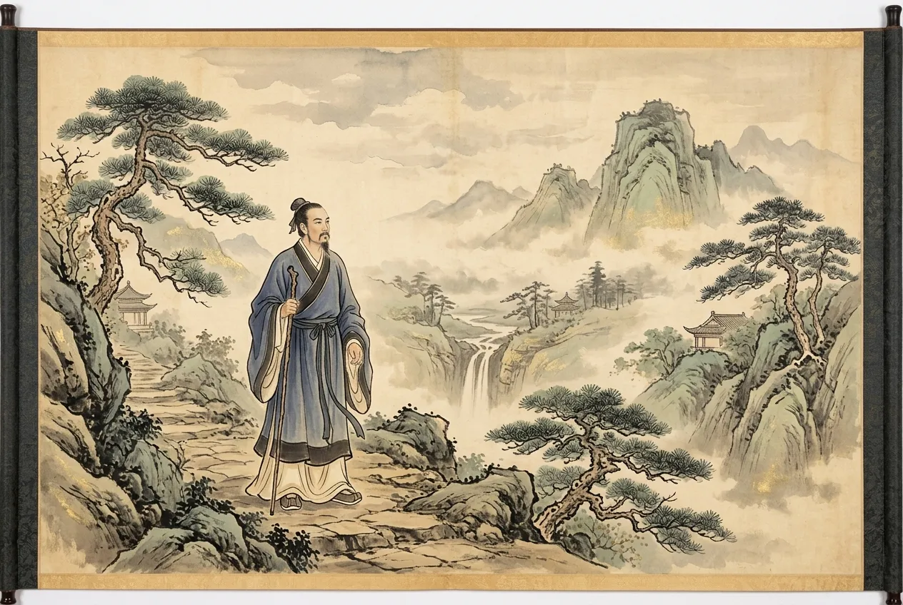 Where It Is — tai chi history illustration