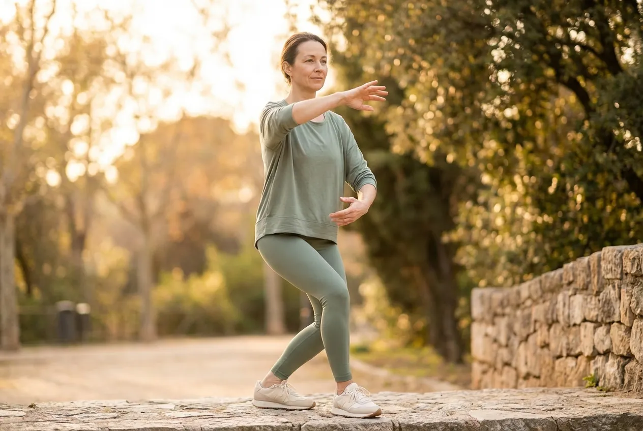 The Slow Learning Curve Can Be Off-Putting — tai chi for-beginners illustration