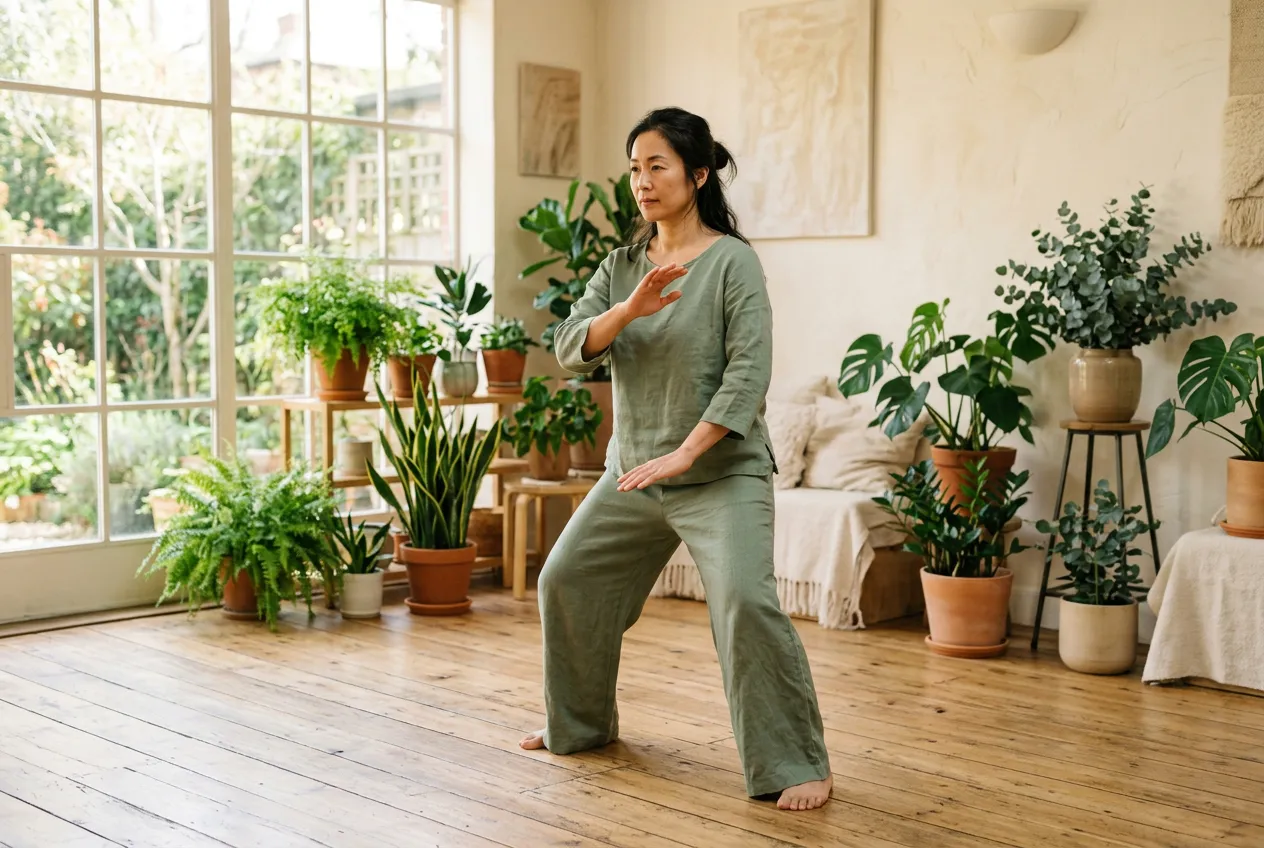 Flexibility and Range of Motion — tai chi health illustration