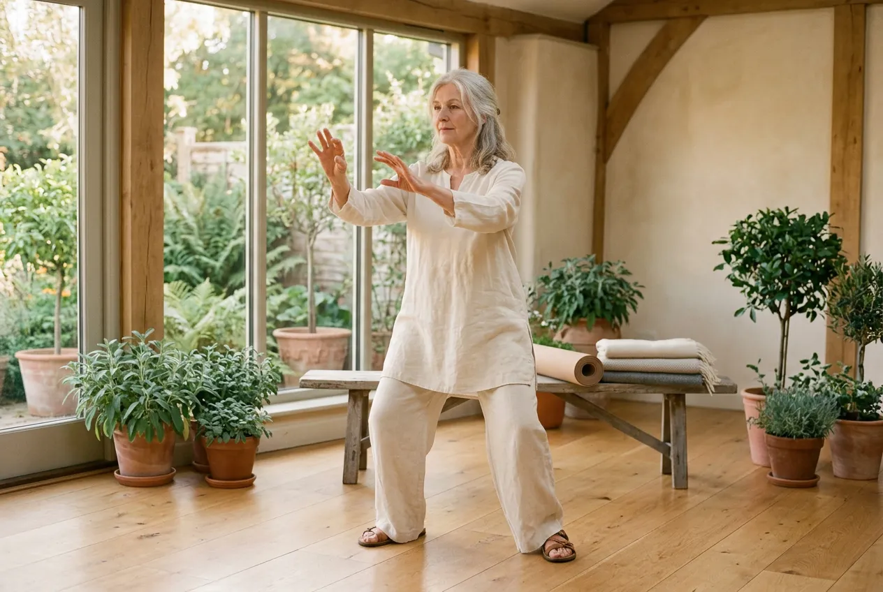 Pain Management — tai chi health illustration