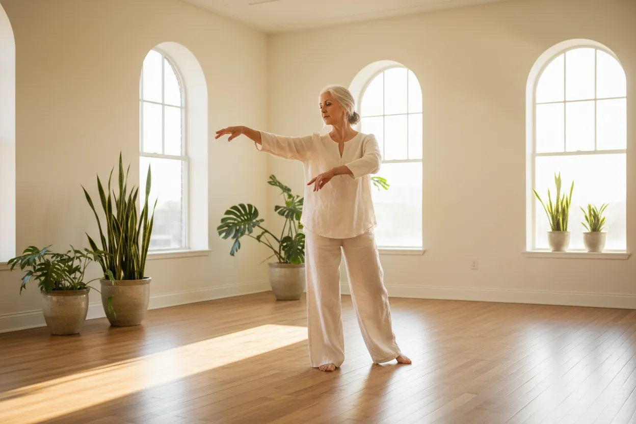 Pain Management — tai chi health illustration