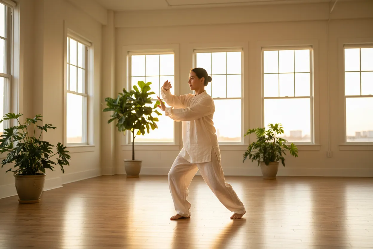 Cardiovascular Health — tai chi health illustration