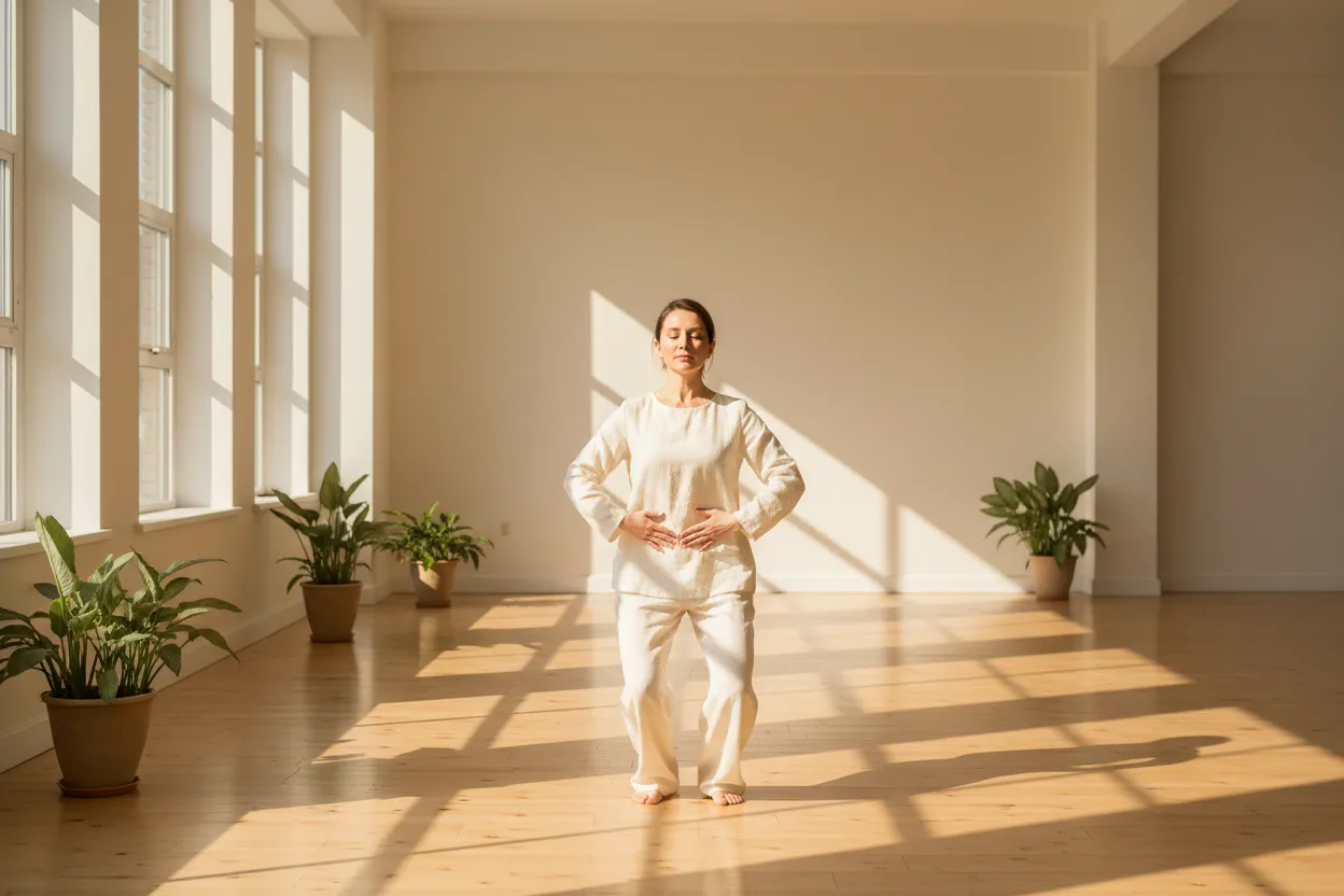 How to Begin Qigong Practice — tai chi health illustration