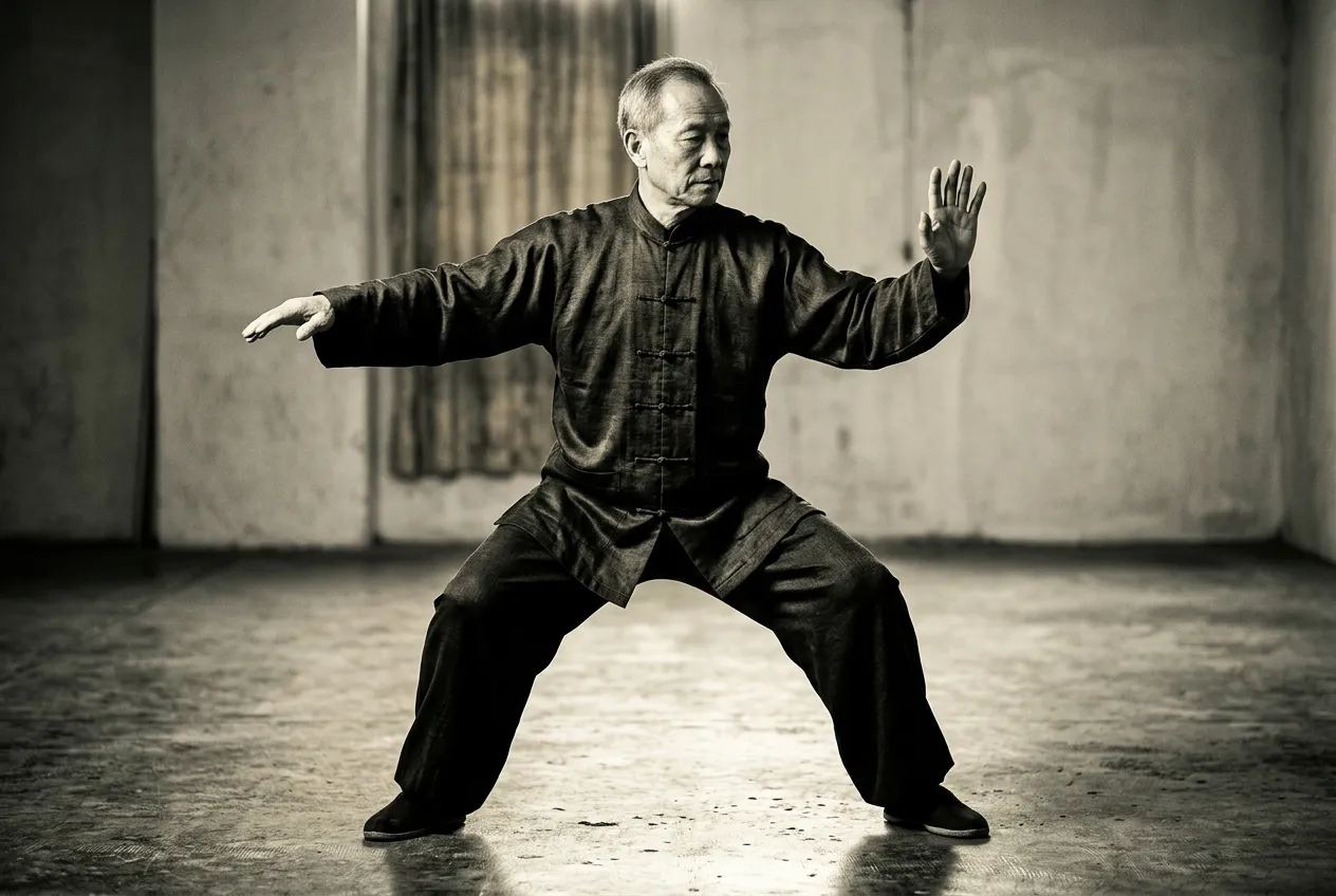 Origins: The Second Standardised Form — tai chi forms illustration