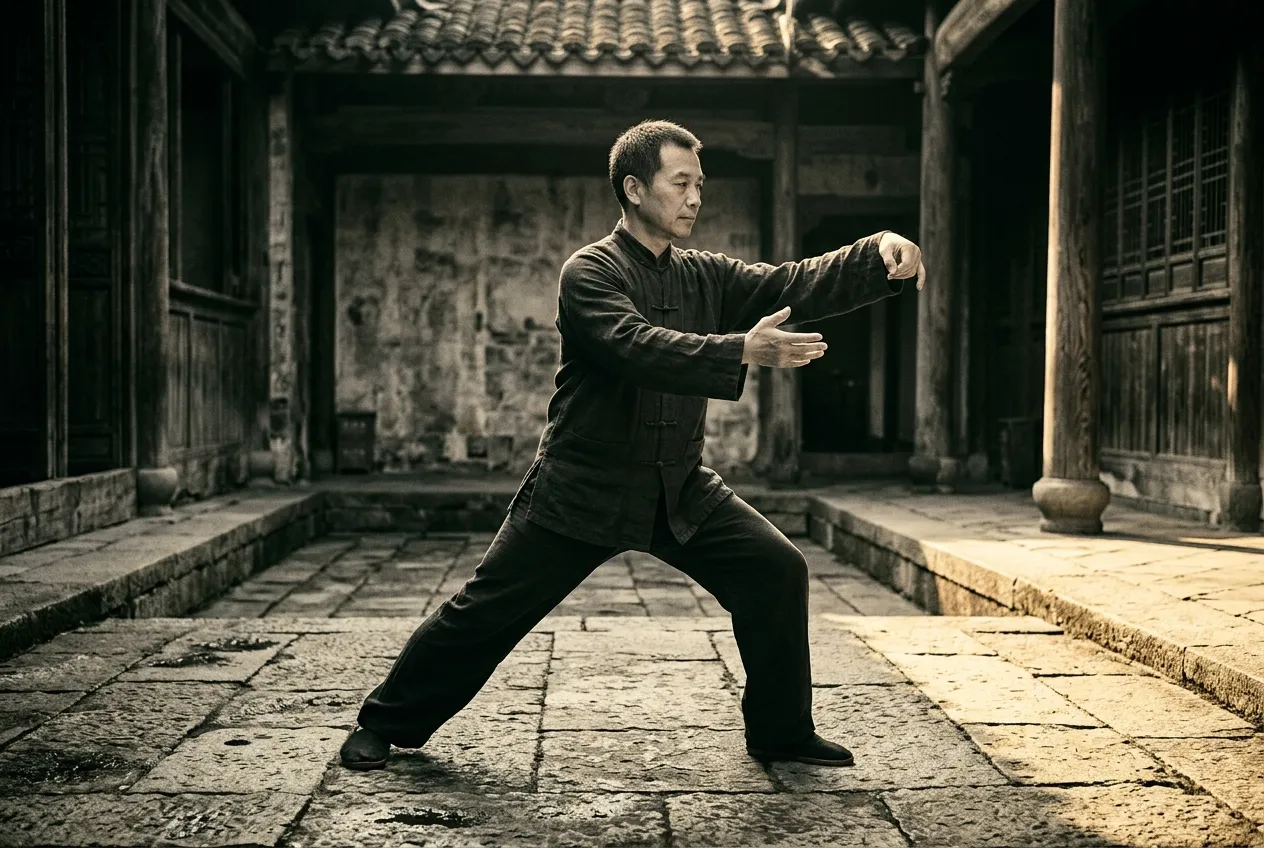 First, the Necessary Disambiguation — tai chi forms illustration