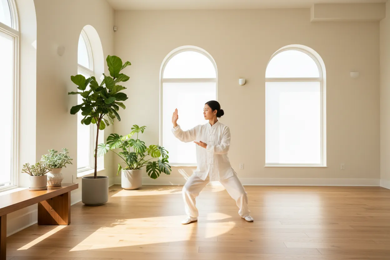 Understanding the Limits of the Evidence — tai chi health illustration