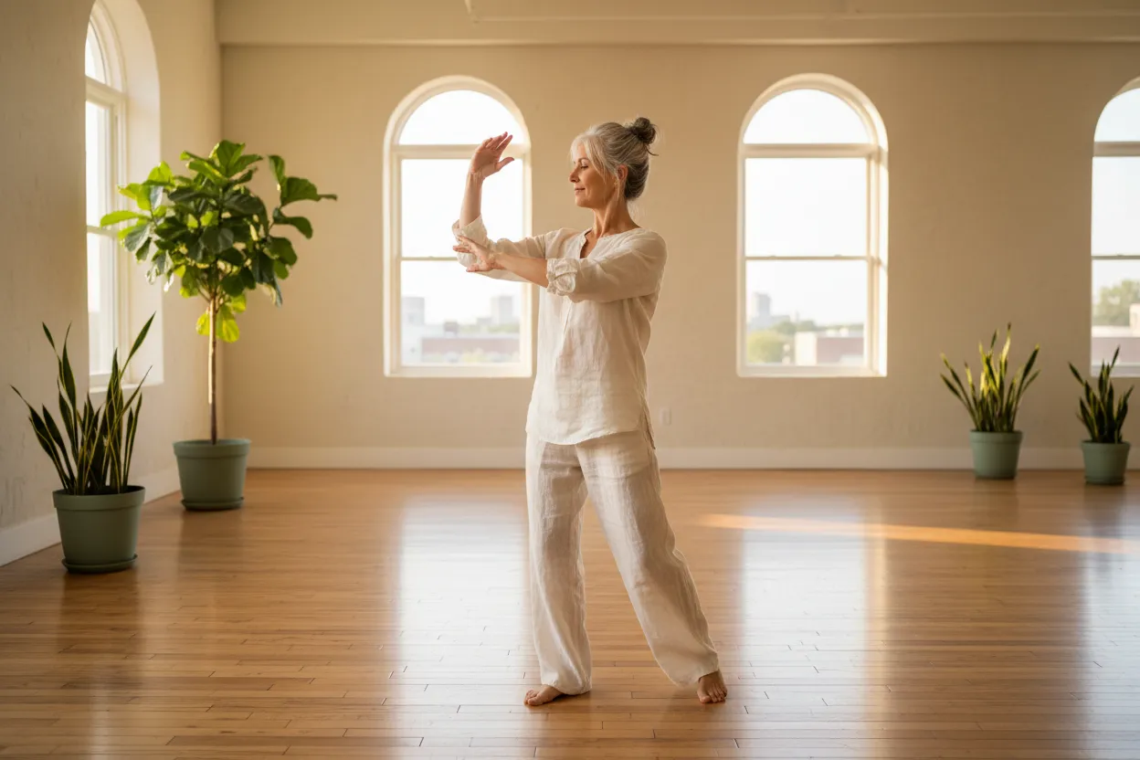 The Evidence for Rheumatoid Arthritis — tai chi health illustration