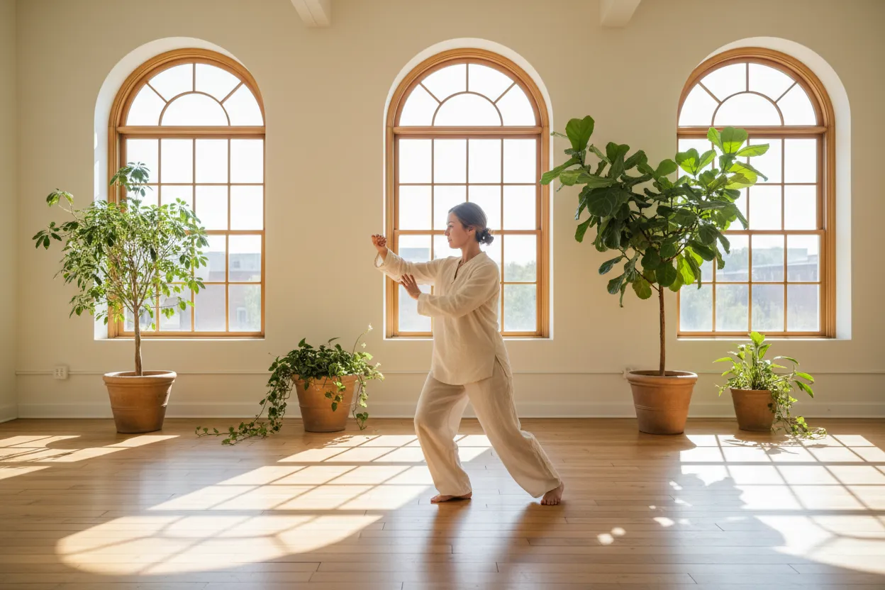 Choosing the Right Style and Class — tai chi health illustration