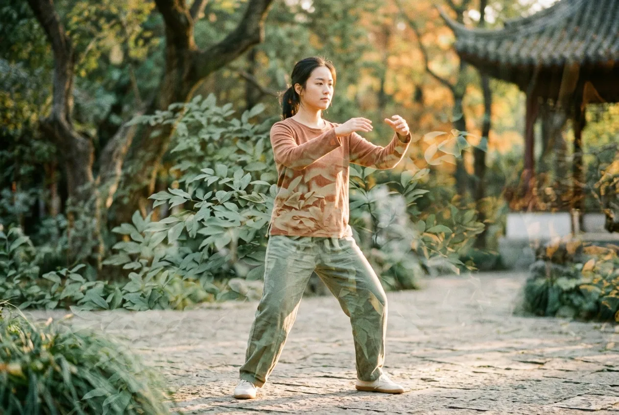 The Martial Arts Case in More Detail — tai chi practice illustration