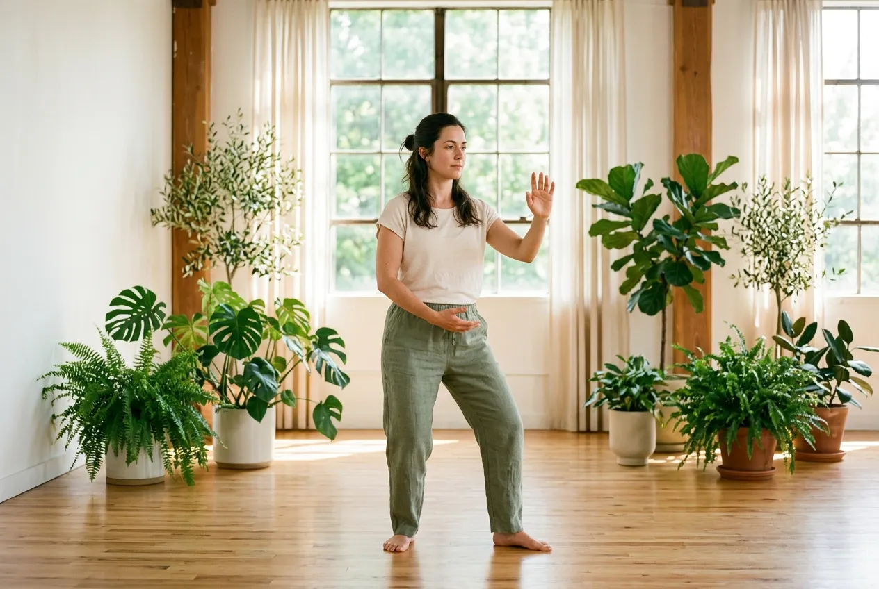 What the Trials Found — tai chi health illustration