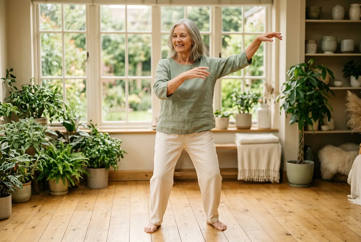 Where Tai Chi Fits in Pain Management — tai chi health illustration