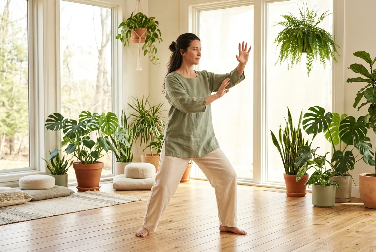 What Tai Chi Does to the Cardiovascular System — tai chi health illustration