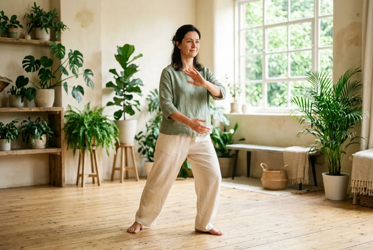 Coronary Heart Disease and Cardiac Rehabilitation — tai chi health illustration