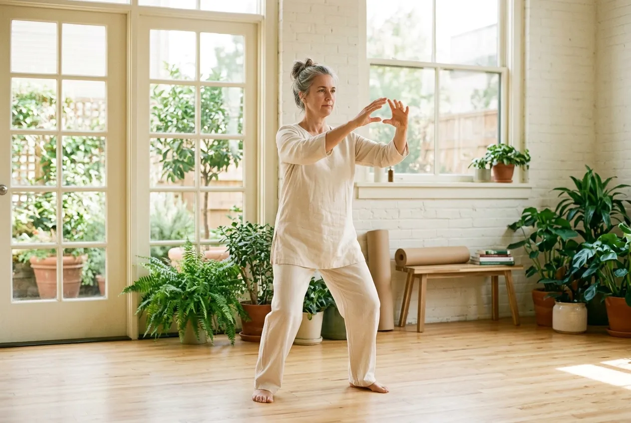 The Shingles Vaccine Study — tai chi health illustration