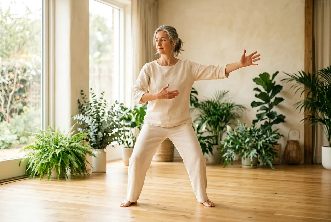 What the Sleep Research Shows — tai chi health illustration