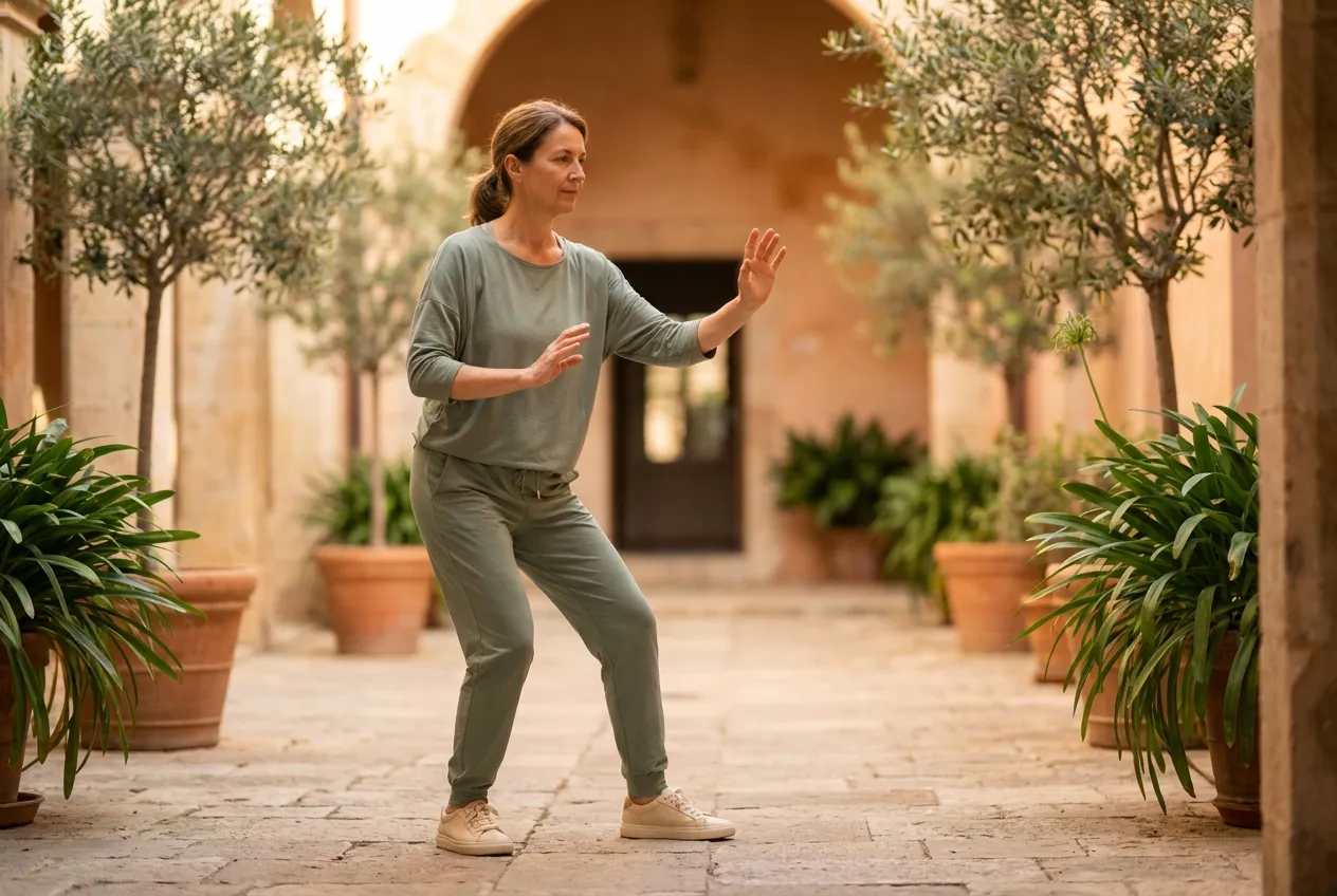 A Note for Parents — tai chi for-beginners illustration