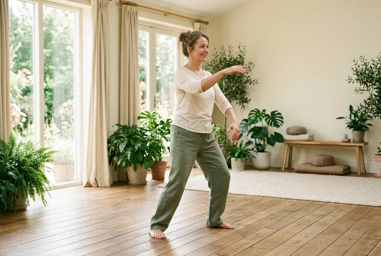 What the Calorie Numbers Actually Are — tai chi health illustration