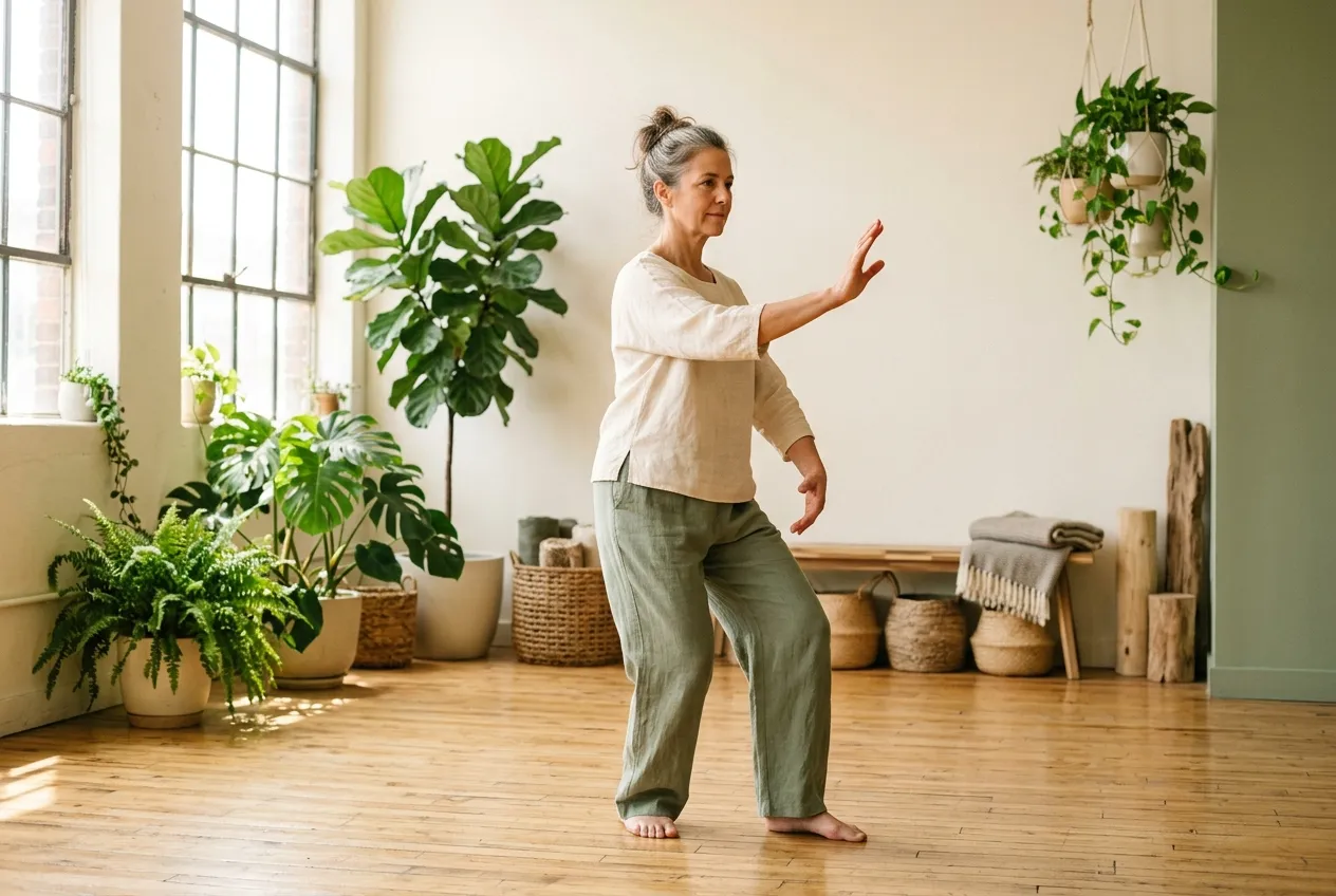 Where Tai Chi Genuinely Helps With Weight — tai chi health illustration