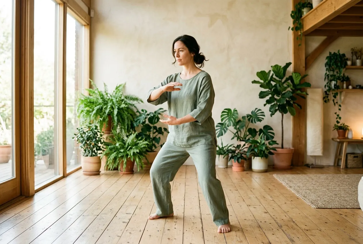Bone Density: A Mixed Picture — tai chi health illustration
