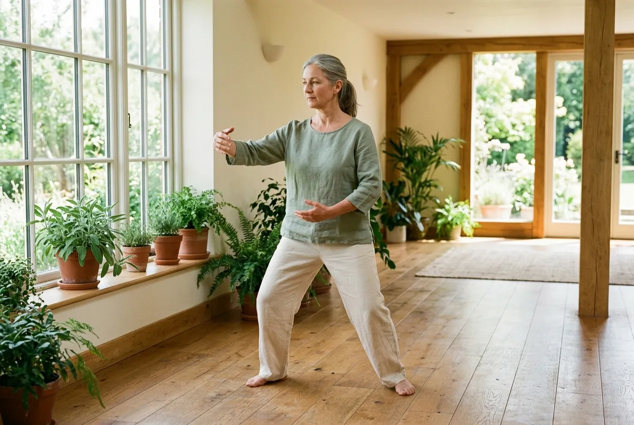 Tai Chi at Different Stages — tai chi health illustration