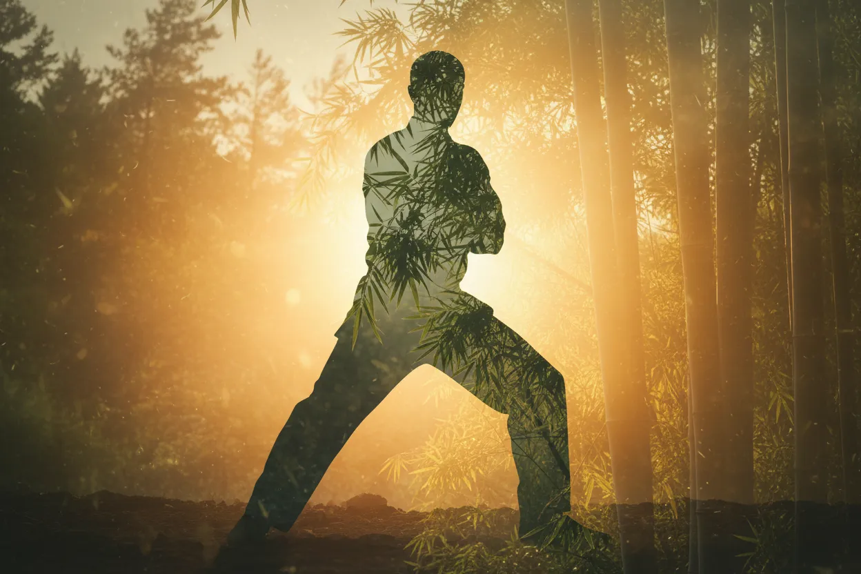 Putting the Principles Together — tai chi practice illustration