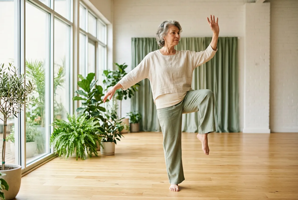 Balance, Coordination, and Fall Prevention — tai chi health illustration
