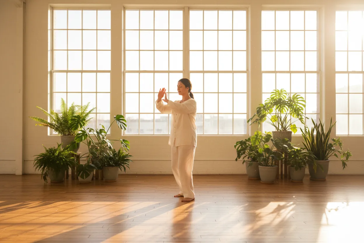 Sleep Quality — tai chi health illustration
