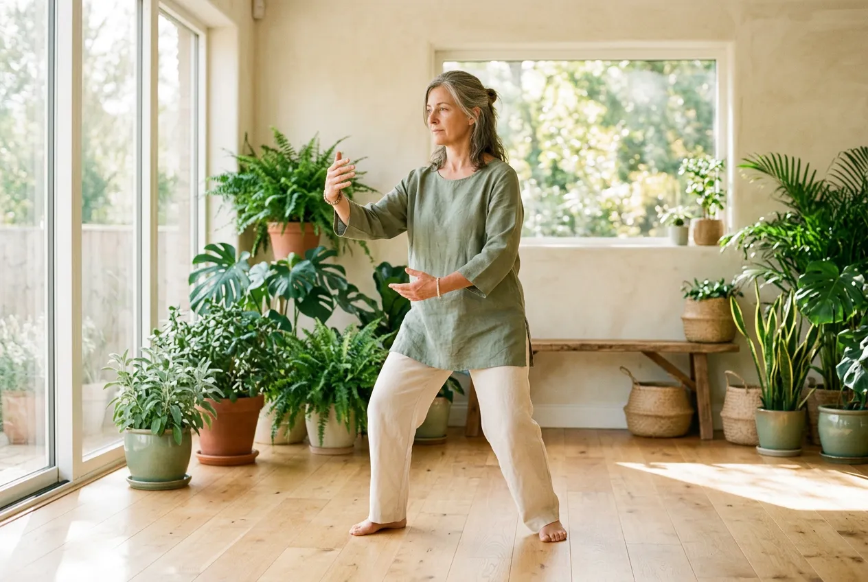 Neurological Conditions: Parkinson's Disease — tai chi health illustration