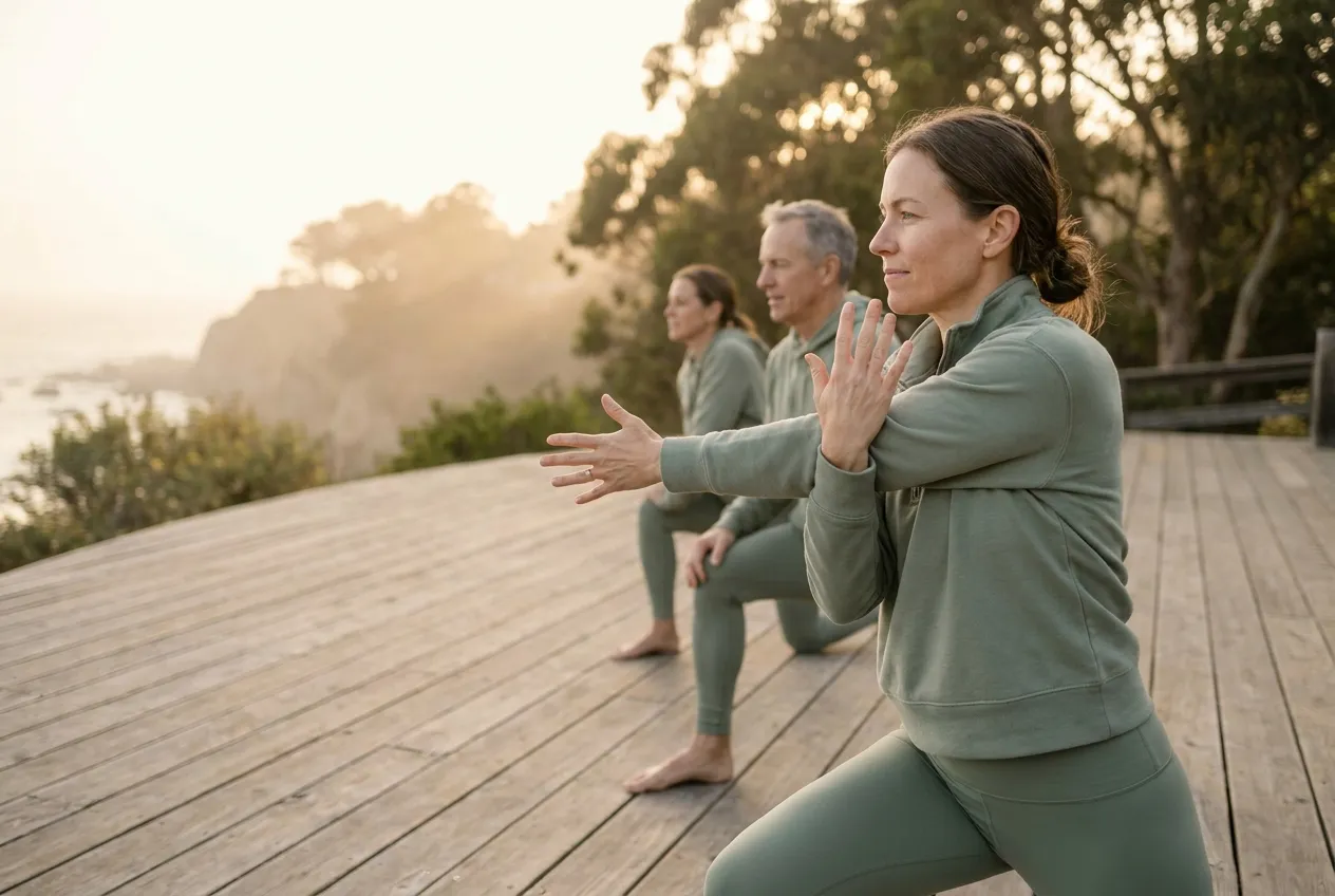 A Ten-Minute Classroom Sequence — tai chi for-beginners illustration
