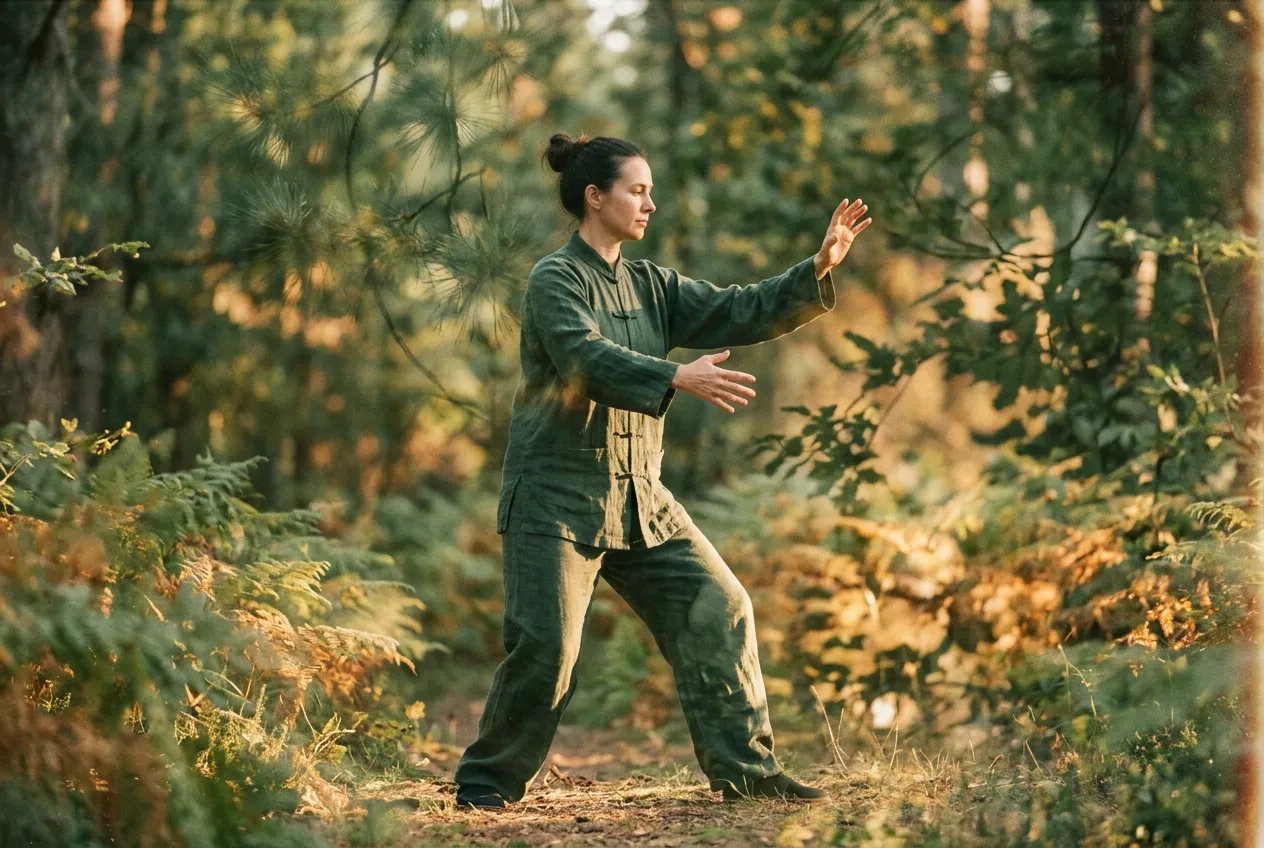 The Role of Intention (Yi) in Practice — tai chi practice illustration