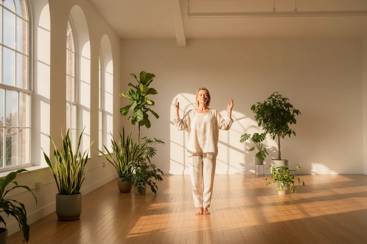What Distinguishes Tai Chi from Other Exercise for Mental Health — tai chi health illustration