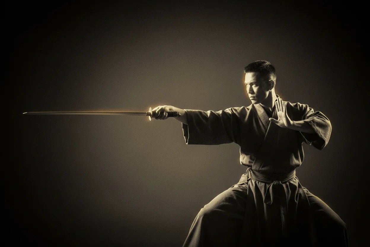 The Jian: What It Is and How It Differs from Other Weapons — tai chi forms illustration