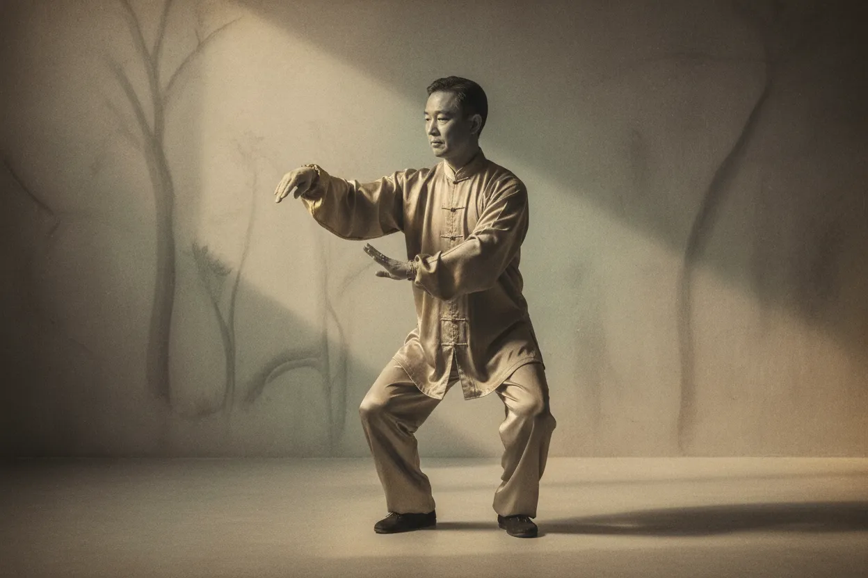 Basic Techniques: Cuts, Thrusts, and Parries — tai chi forms illustration