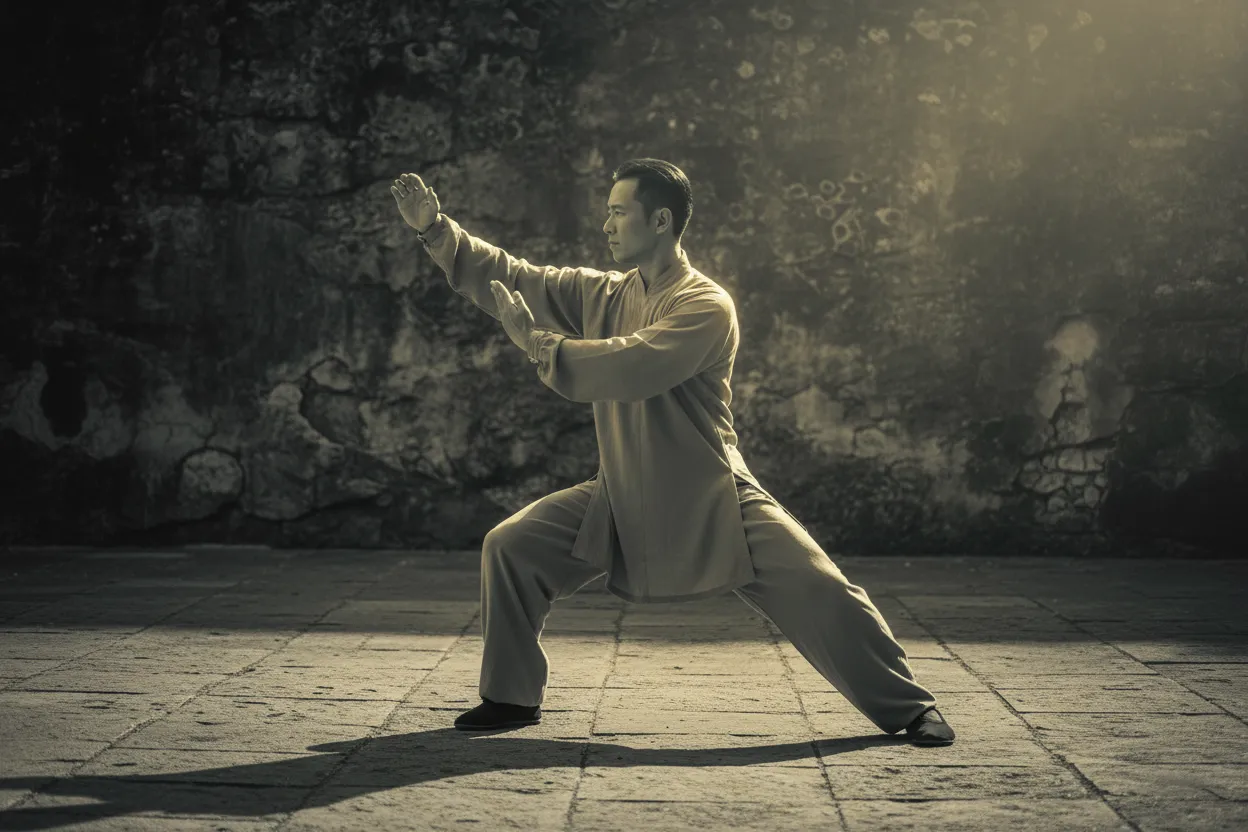 The Yang-Style 32-Movement Sword Form — tai chi forms illustration