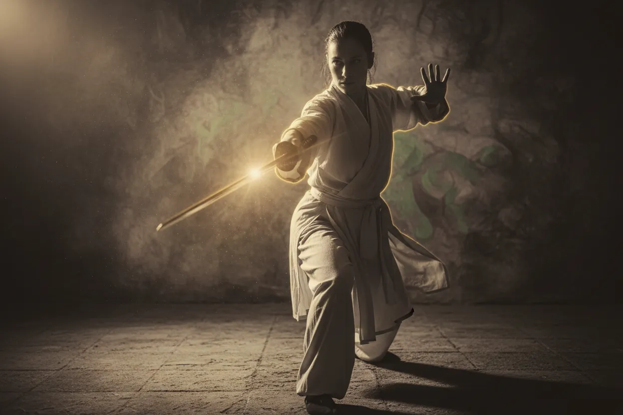 The Sword in Context: Martial Meaning and Contemporary Practice — tai chi forms illustration