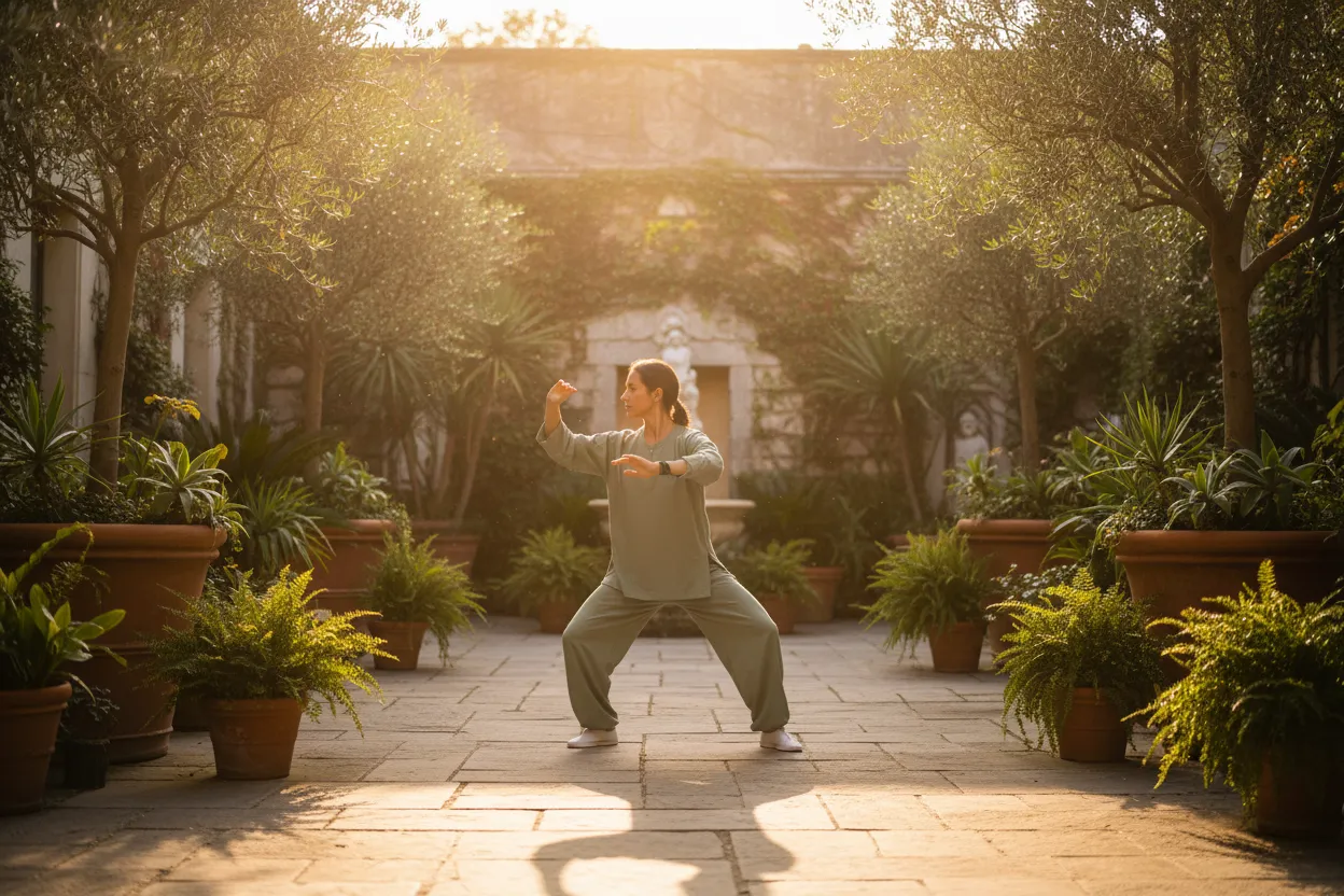 The Core of What Tai Chi Is — tai chi for-beginners illustration