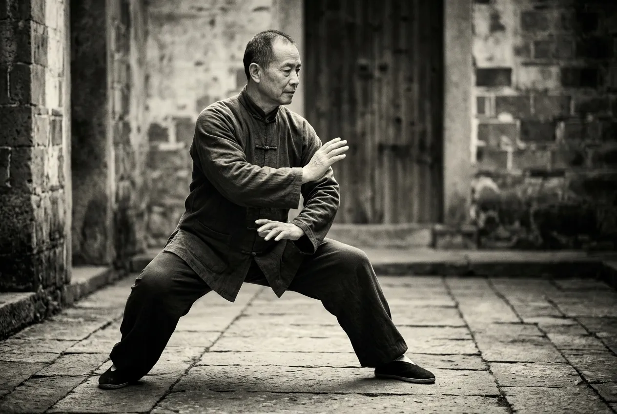 The Wu Family Lineage — tai chi forms illustration