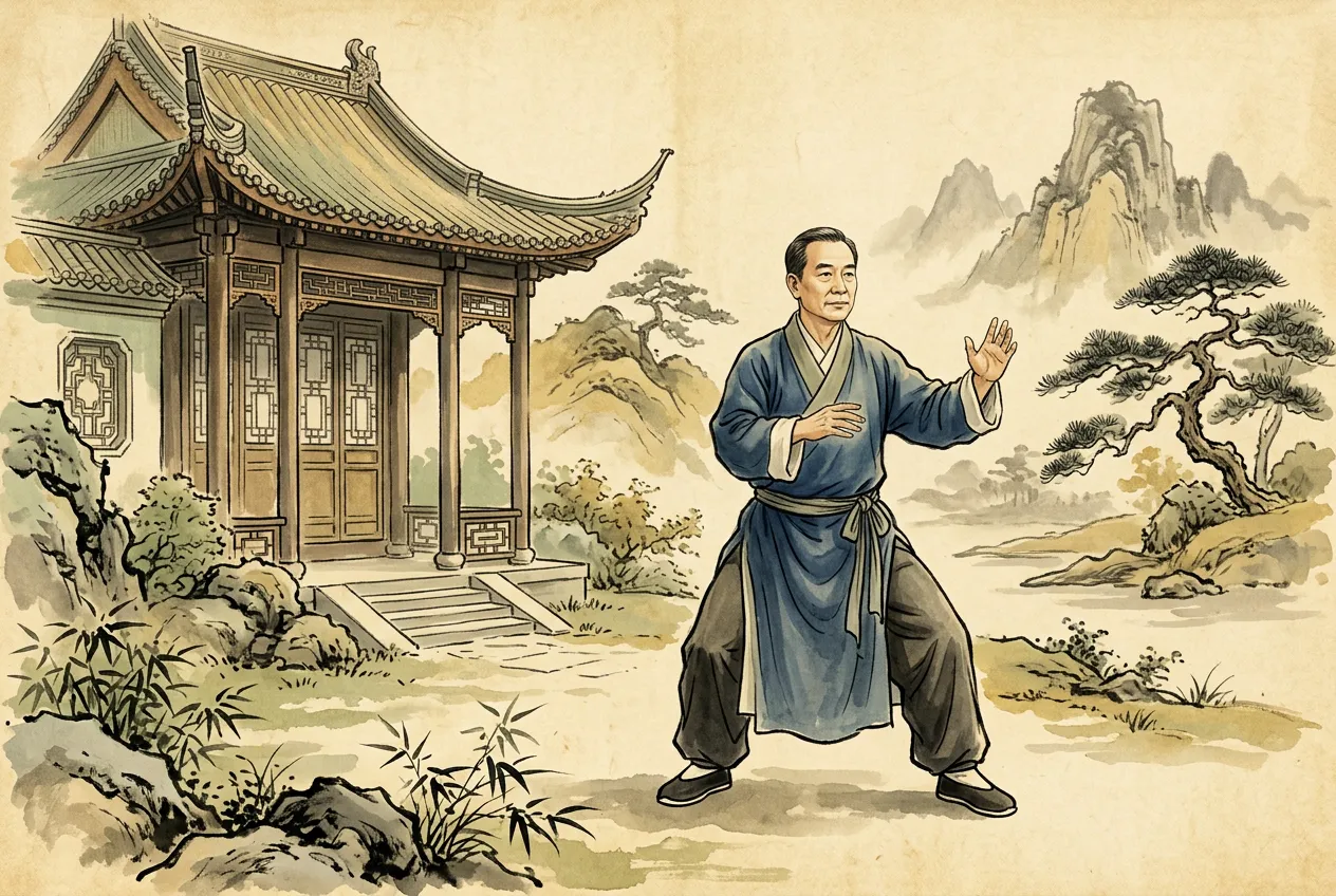 Wuji in Taoist Philosophy: Before Yin and Yang — tai chi history illustration