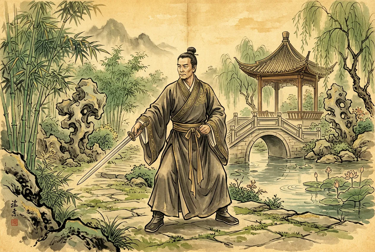 Wuji in Contemporary Tai Chi Practice — tai chi history illustration