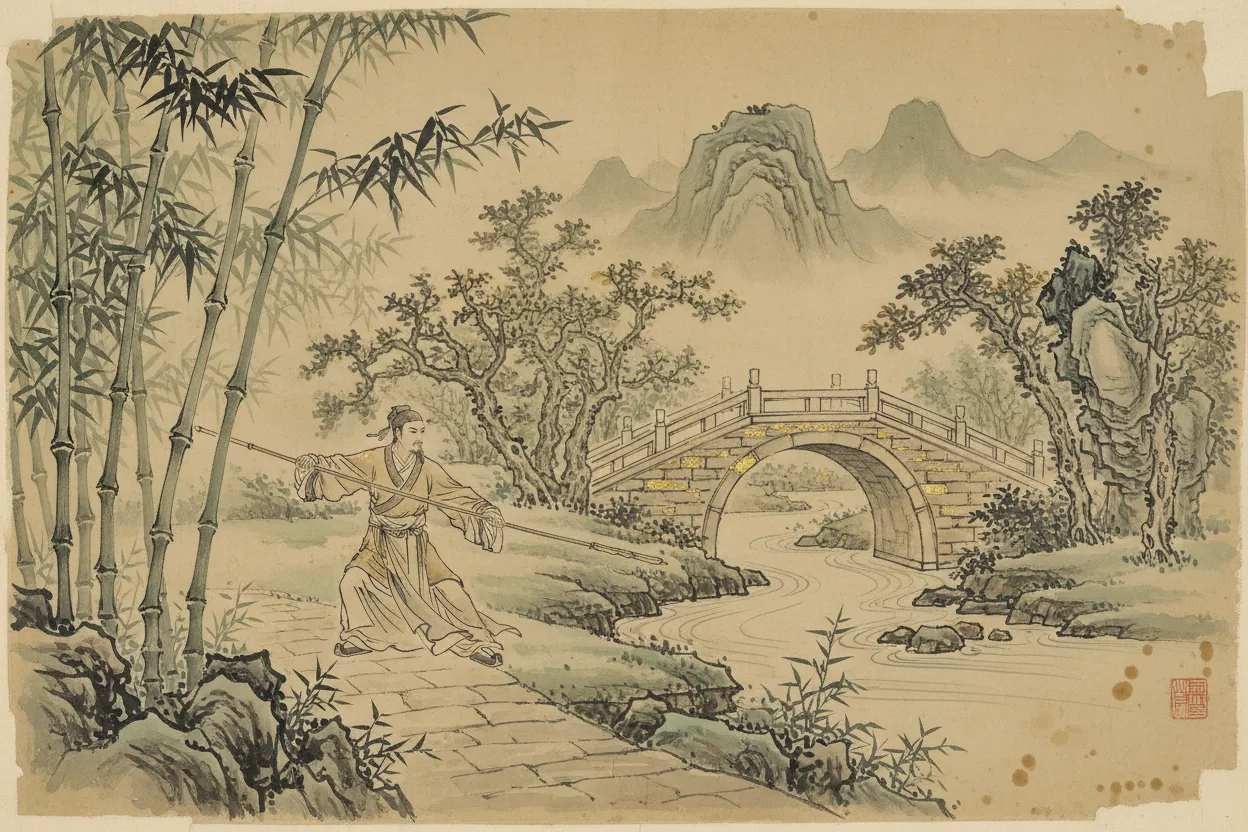 Wuji in Contemporary Tai Chi Practice — tai chi history illustration