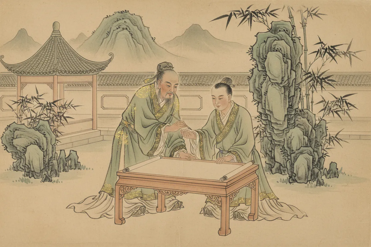What the Lineage Means for Practice — tai chi history illustration