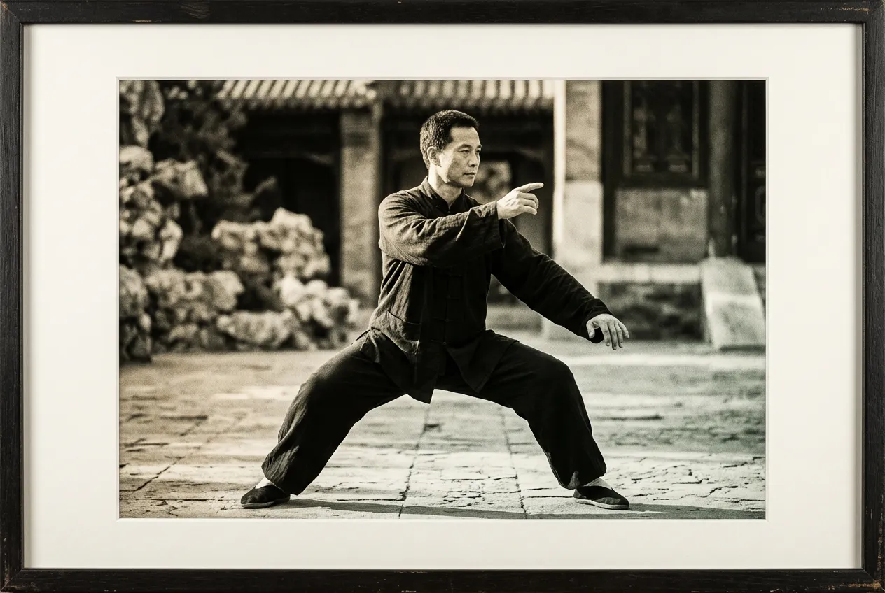 Health Research and Yang Style — tai chi forms illustration
