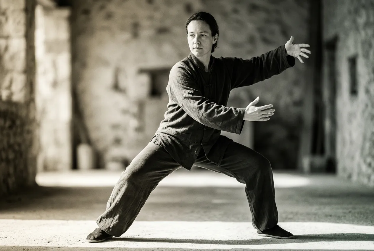 Finding Yang Style Instruction — tai chi forms illustration